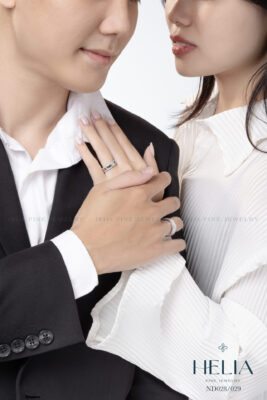 Nhẫn đôi là biểu tượng tình yêu của hai người.