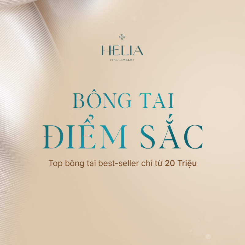 Top 10 bông tai kim cương từ 20 triệu