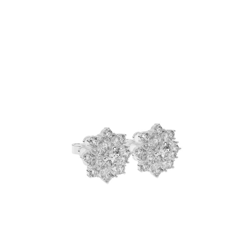 Bông Tai Kim Cương Lumi Bloom BT180