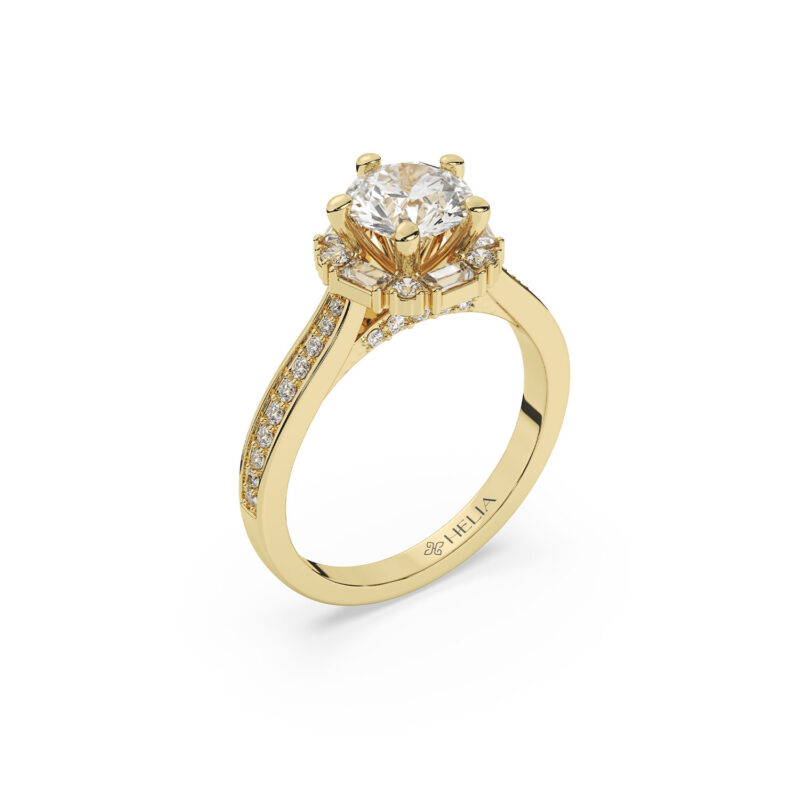 Nhẫn Kim Cương Luxe Orbit VNU232