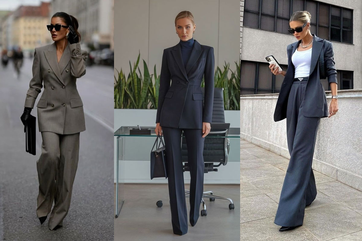 Phong cách Power Dressing thể hiện sự quyền lực và địa vị xã hội của người phụ nữ thông qua những bộ suit đầy sang trọng.