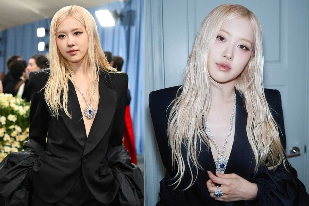 Rosé (BLACKPINK) cùng bộ trang sức cao cấp của Tiffany & Co.