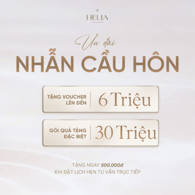 Ưu đãi nhẫn cầu hôn tháng 8